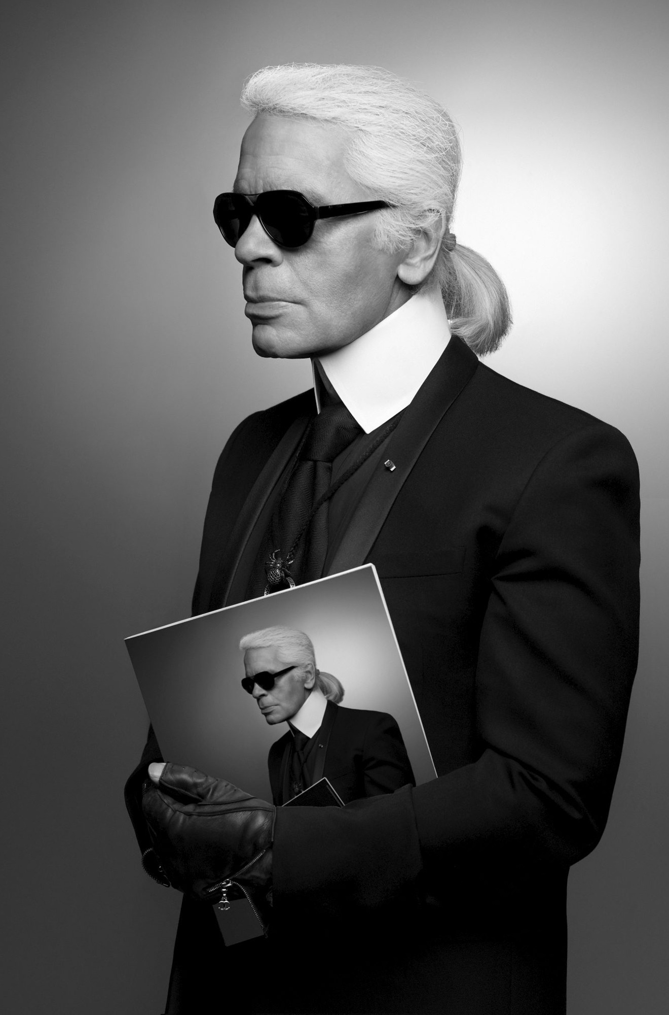 K.Lagerfeld, autoritratto © Photography by Karl Lagerfeld 