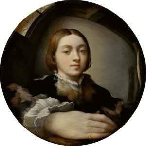 Parmigianino, Autoritratto entro uno specchio convesso