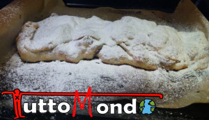 Strudel pere e cioccolato