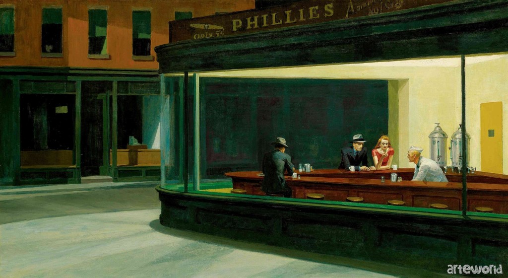 Edward_Hopper-Nighthawks-1942