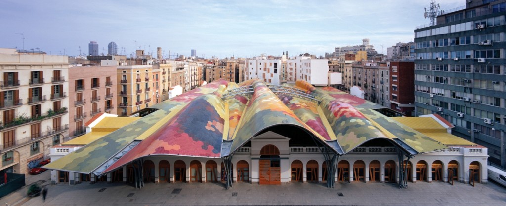Mercato di Santa Caterina, Barcellona.