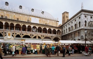 Piazza delle Erbe, Padova.