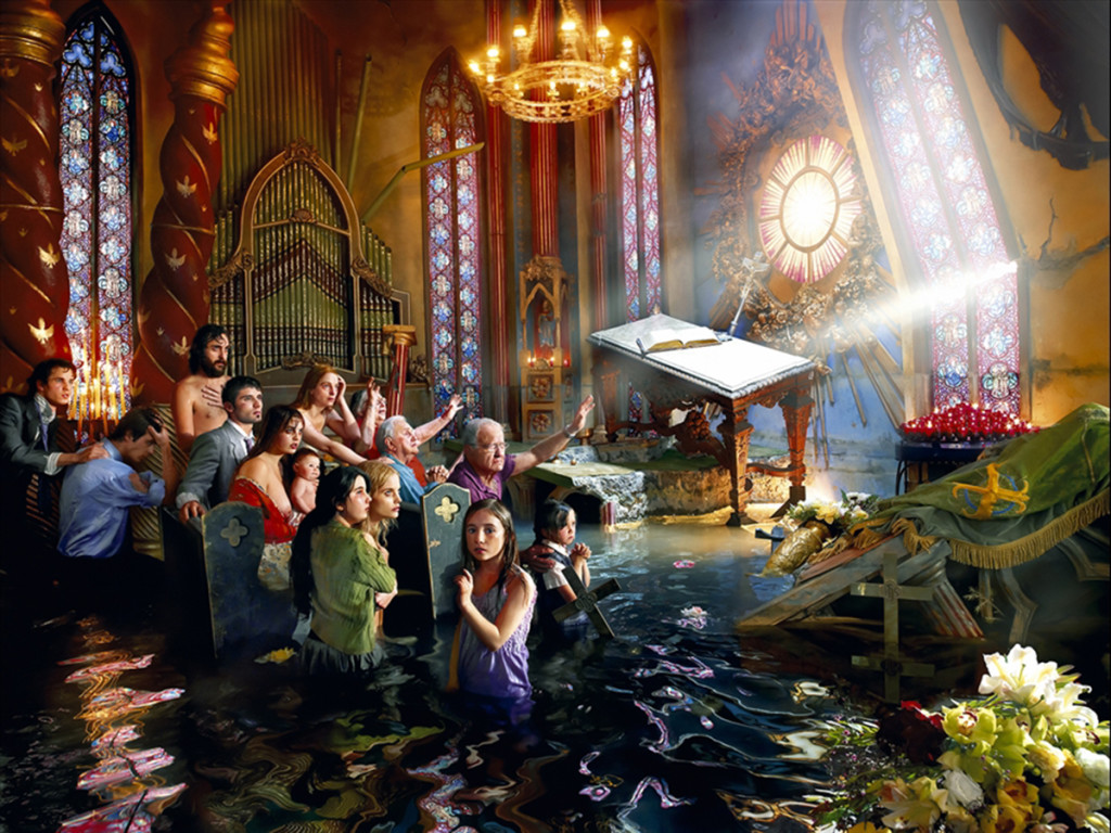 David LaChapelle, After the deluge: cathedral, 2007