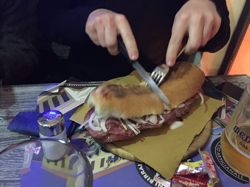 Un esempio di panino del Mediceo