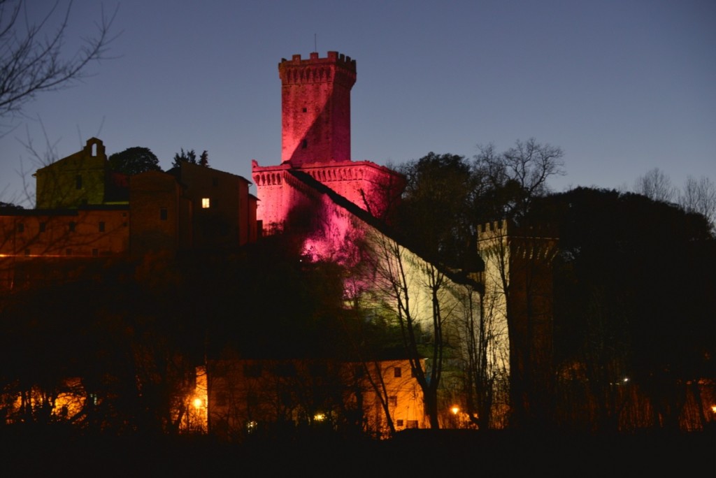 m'illumino di rosa