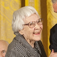 La scrittrice Harper Lee