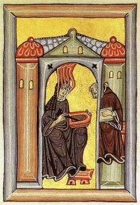 Hildegard e il monaco Volmar