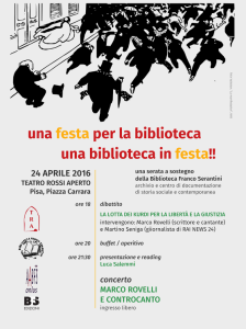 biblioteca in festa