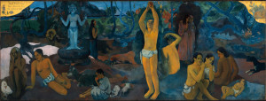 Da dove veniamo? Chi siamo? Dove andiamo? Paul Gauguin,1897, Museum of Fine Art, Boston. http://www.lunarionuovo.it/2015/06/da-dove-veniamo-chi-siamo-dove-andiamo/
