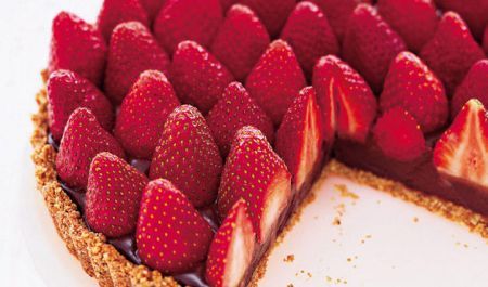 crostata-fragole-cioccolato