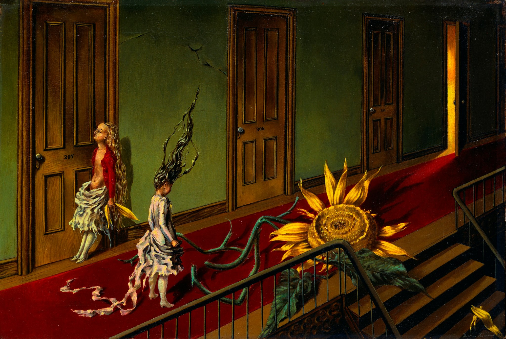 Dorothea Tanning - Eine Kleine Nachtmusik, 1943 